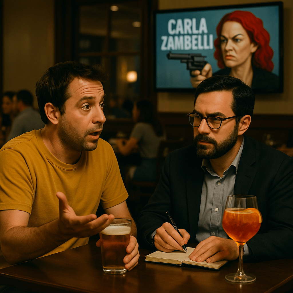 Zambelli foge pra Terra do Nunca e as responsabilidades que se&nbsp;danem